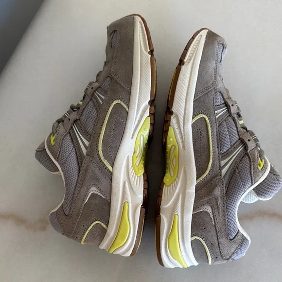 Vionic Taupe and Lemon Sneakers - Picture 8 of 9